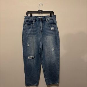 YMI Denim Medium Wash Ballon Barrel Jean